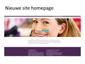 nieuwe website secretariaatsburo